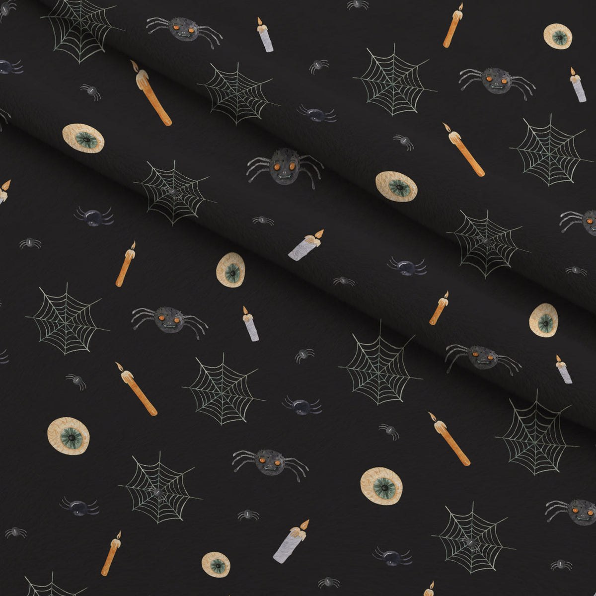 Moonlit Mischief Pattern 4 Minky Fabric