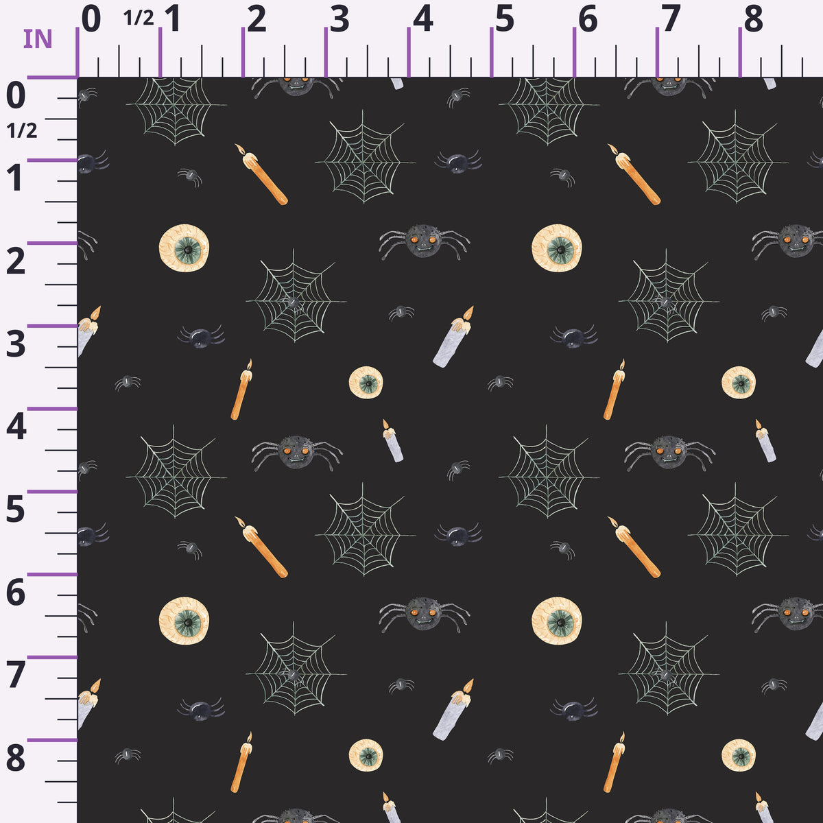 Moonlit Mischief Pattern 4 Minky Fabric