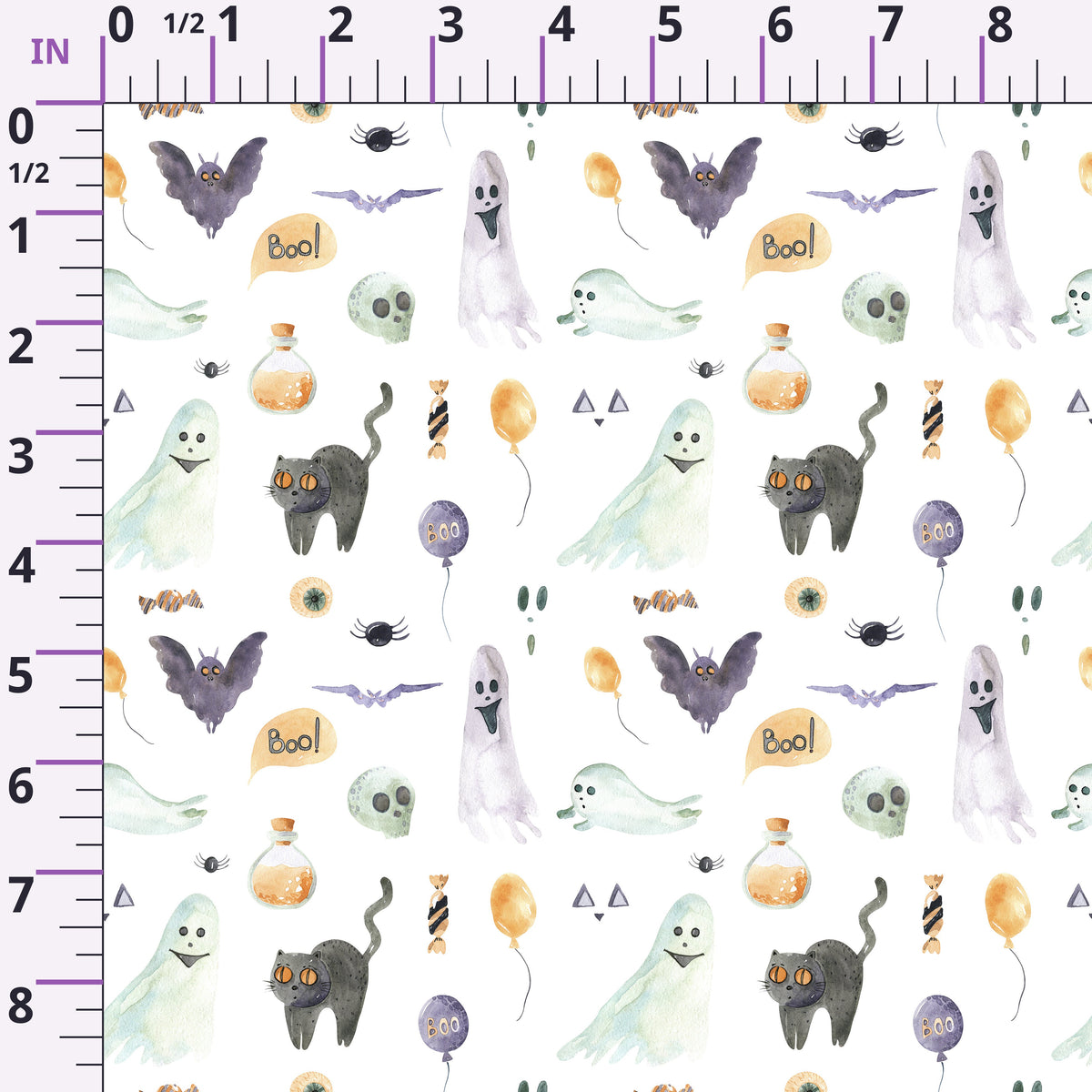 Moonlit Mischief Pattern 5 Minky Fabric