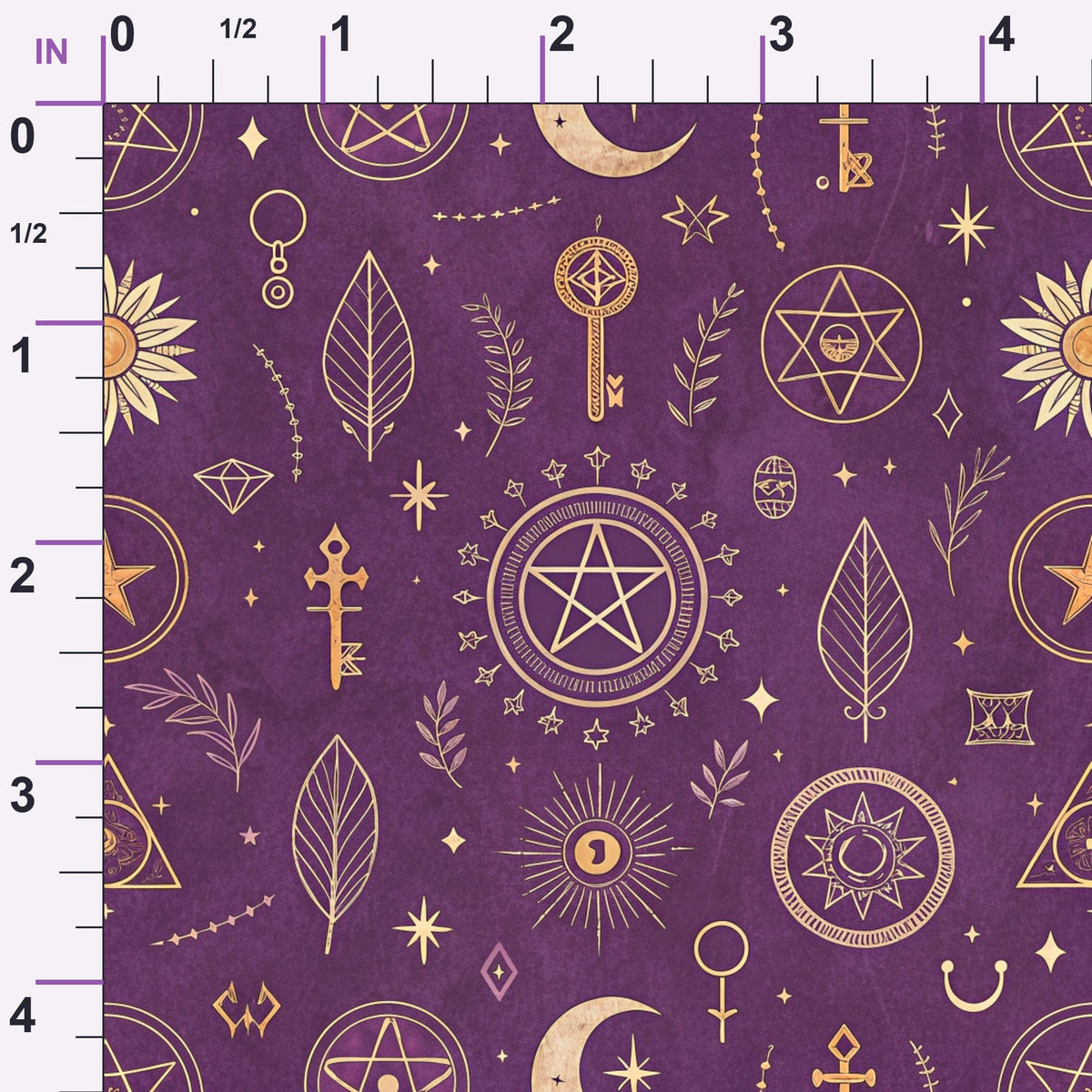 Moonlit Raven Pattern 10 Minky Fabric