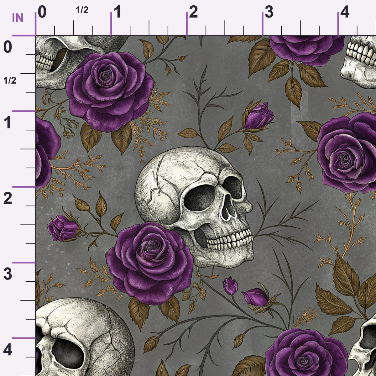 Moonlit Raven Pattern 12 Minky Fabric