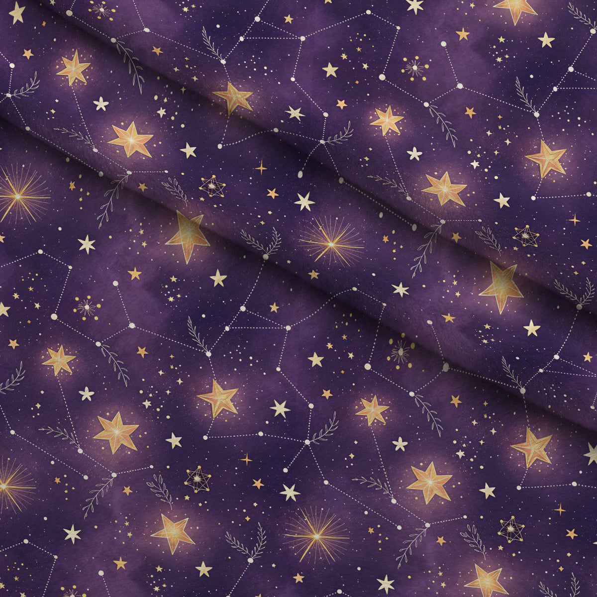 Moonlit Raven Pattern 17 Minky Fabric