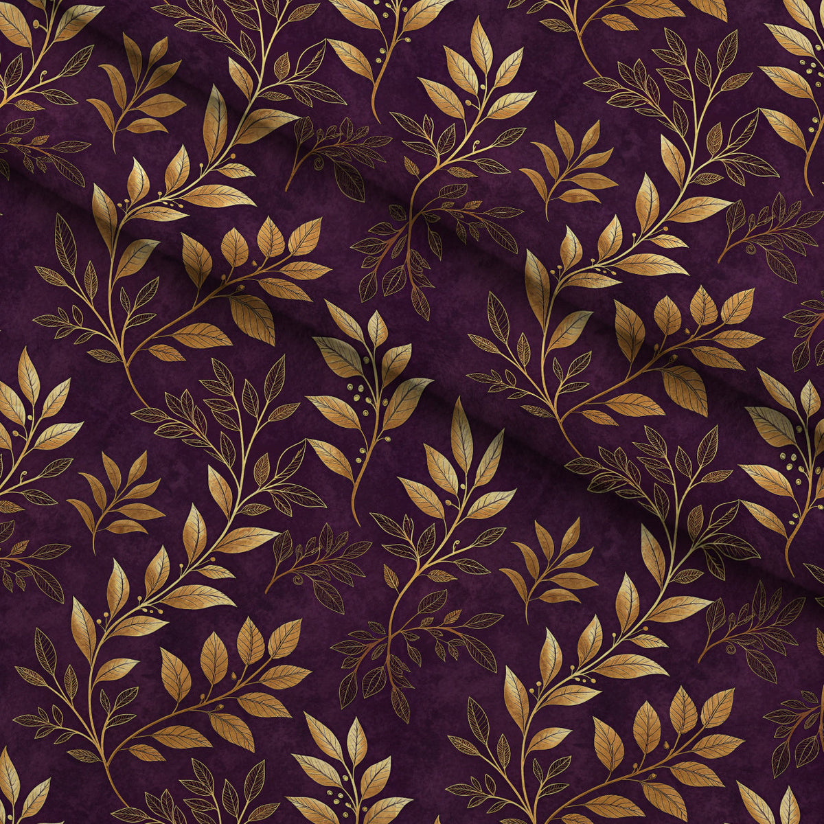 Moonlit Raven Pattern 3 Minky Fabric