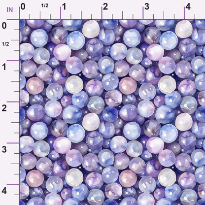 Moonstone Marbles Pattern 2 Minky Fabric