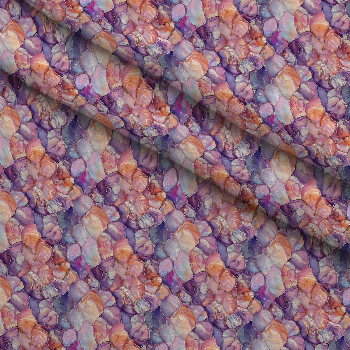 Moonstone Marbles Pattern 4 Minky Fabric