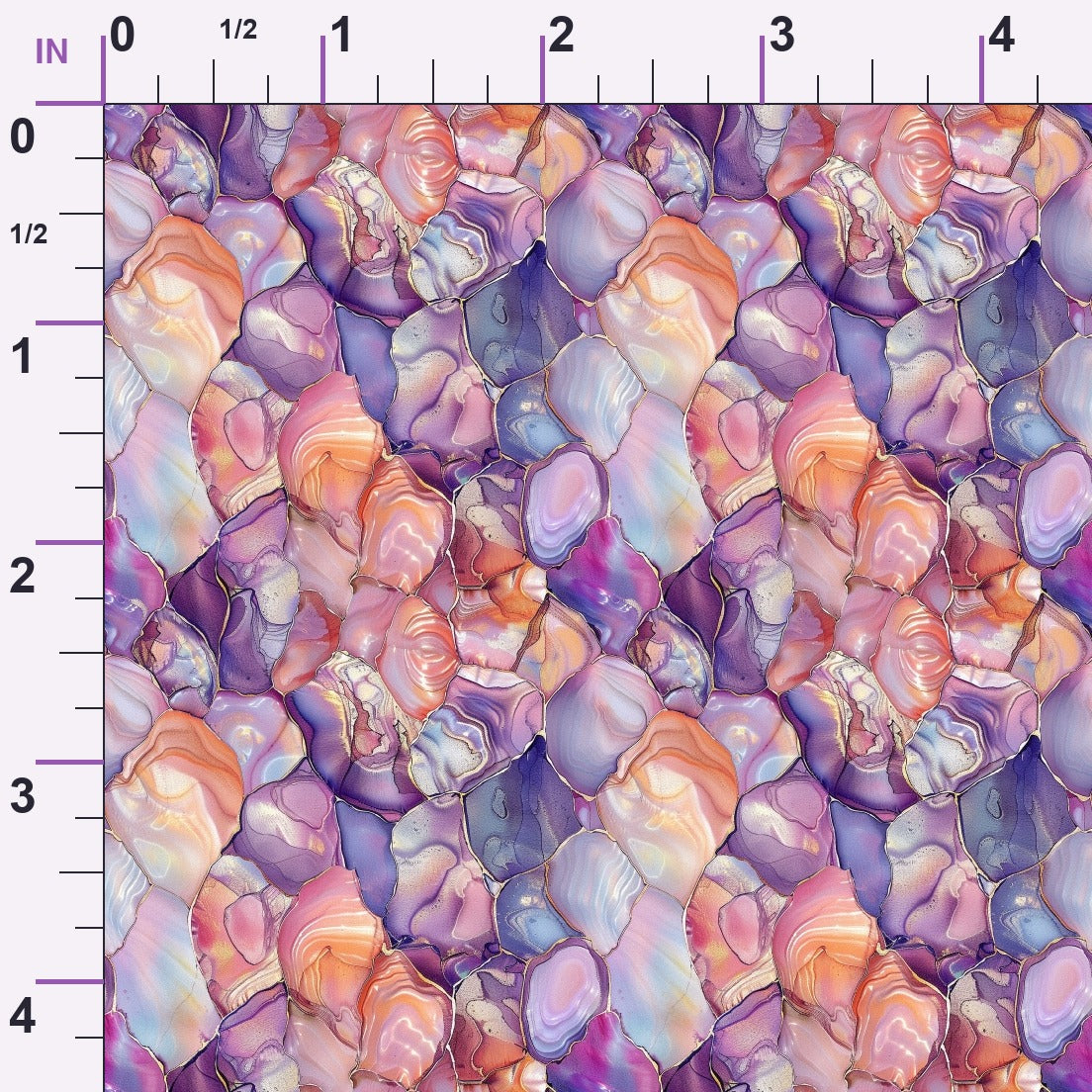 Moonstone Marbles Pattern 4 Minky Fabric