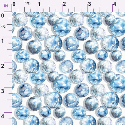 Moonstone Marbles Pattern 6 Minky Fabric