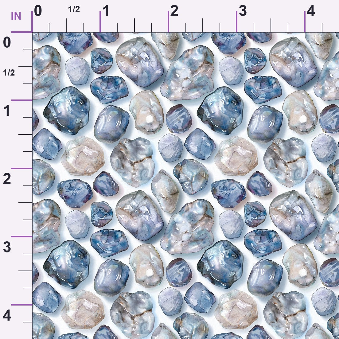 Moonstone Marbles Pattern 7 Minky Fabric