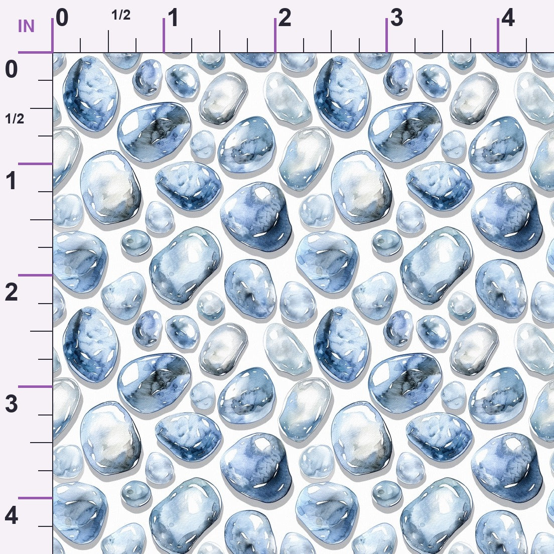 Moonstone Marbles Pattern 8 Minky Fabric