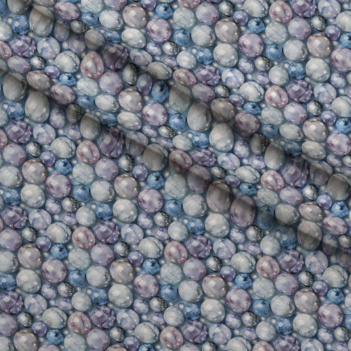 Moonstone Marbles Pattern 9 Minky Fabric