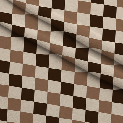Morning Mocha Pattern 1 Minky Fabric