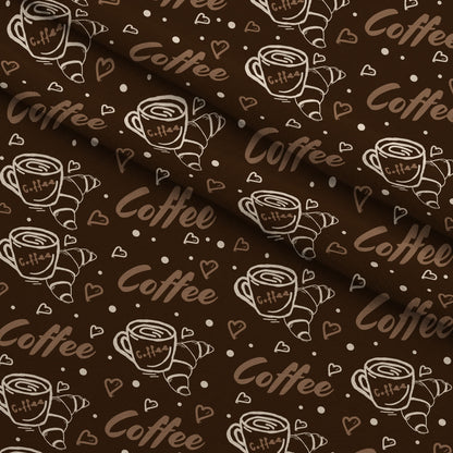 Morning Mocha Pattern 4 Minky Fabric