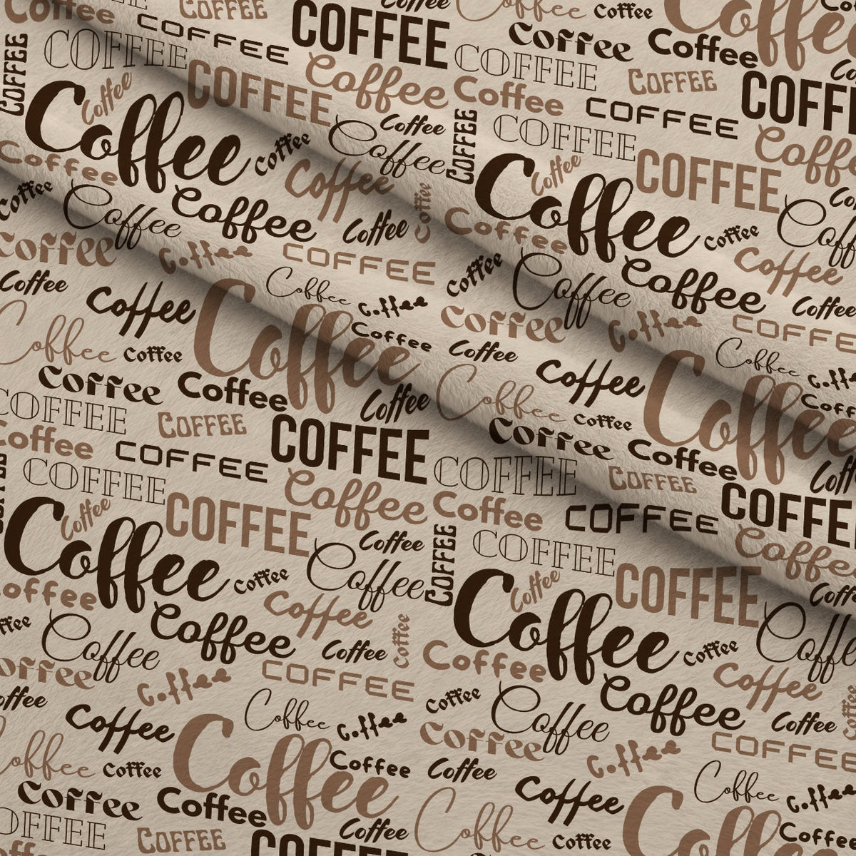 Morning Mocha Pattern 5 Minky Fabric