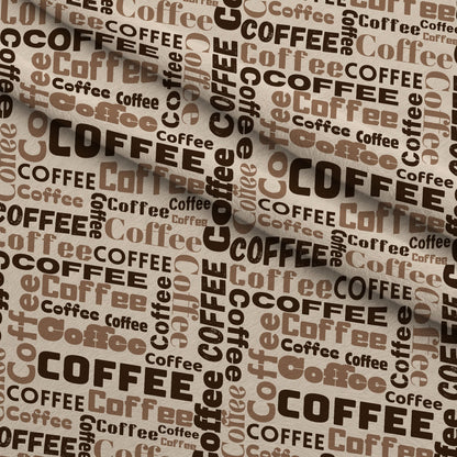 Morning Mocha Pattern 6 Minky Fabric