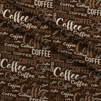 Morning Mocha Pattern 7 Minky Fabric