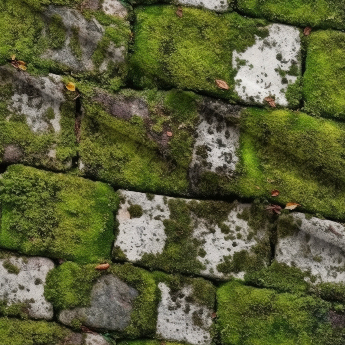 Moss Textures Pattern 1 Minky Fabric