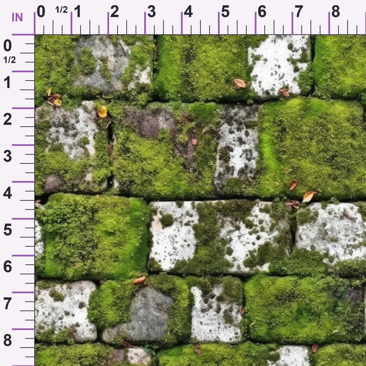 Moss Textures Pattern 1 Minky Fabric