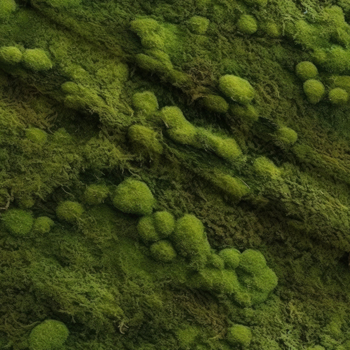 Moss Textures Pattern 10 Minky Fabric