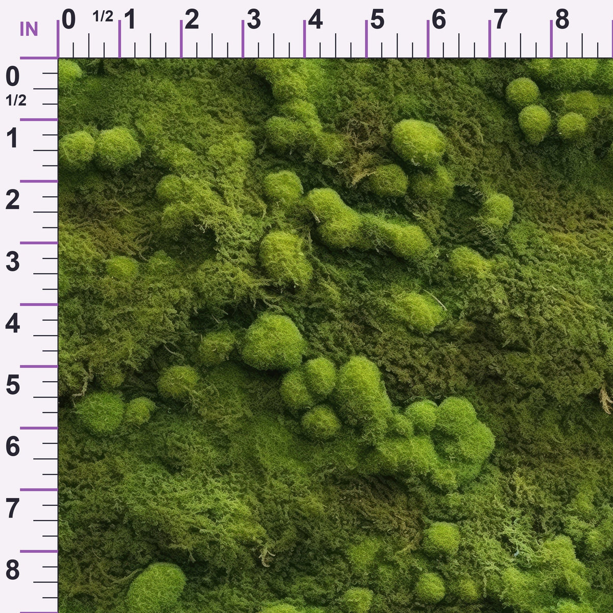 Moss Textures Pattern 10 Minky Fabric
