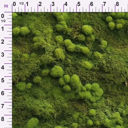 Moss Textures Pattern 10 Minky Fabric