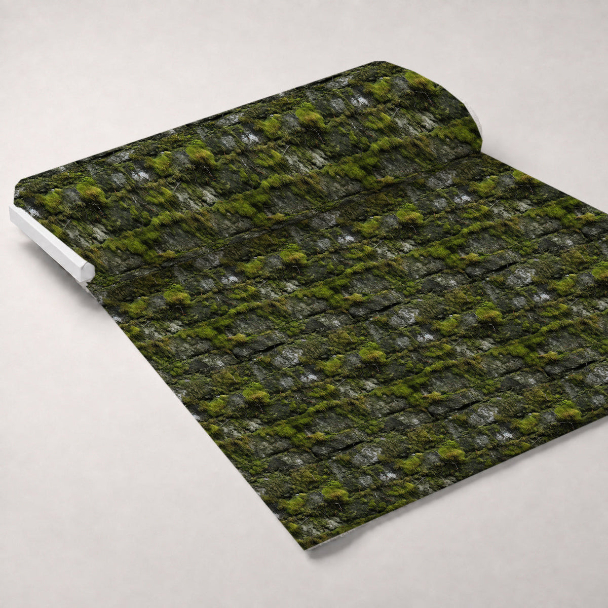 Moss Textures Pattern 2 Minky Fabric