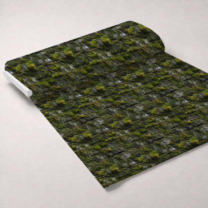 Moss Textures Pattern 2 Minky Fabric