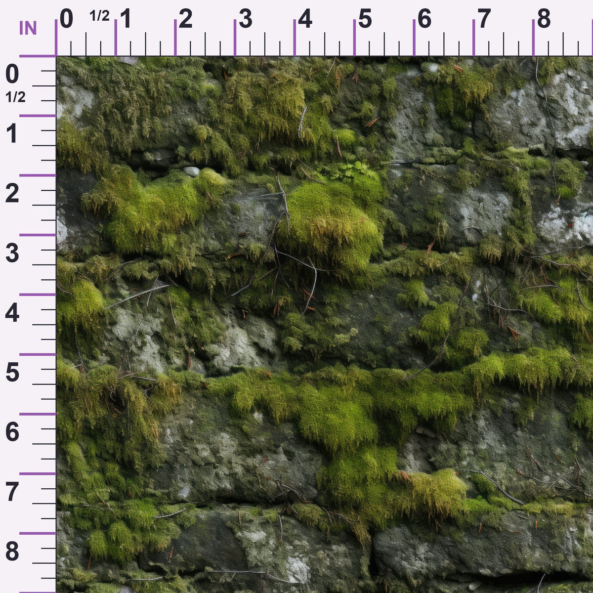 Moss Textures Pattern 2 Minky Fabric