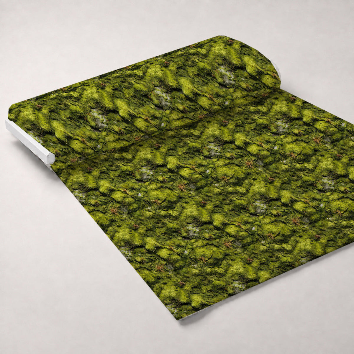 Moss Textures Pattern 3 Minky Fabric