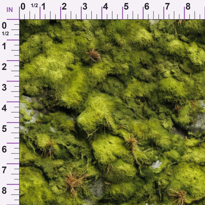 Moss Textures Pattern 3 Minky Fabric
