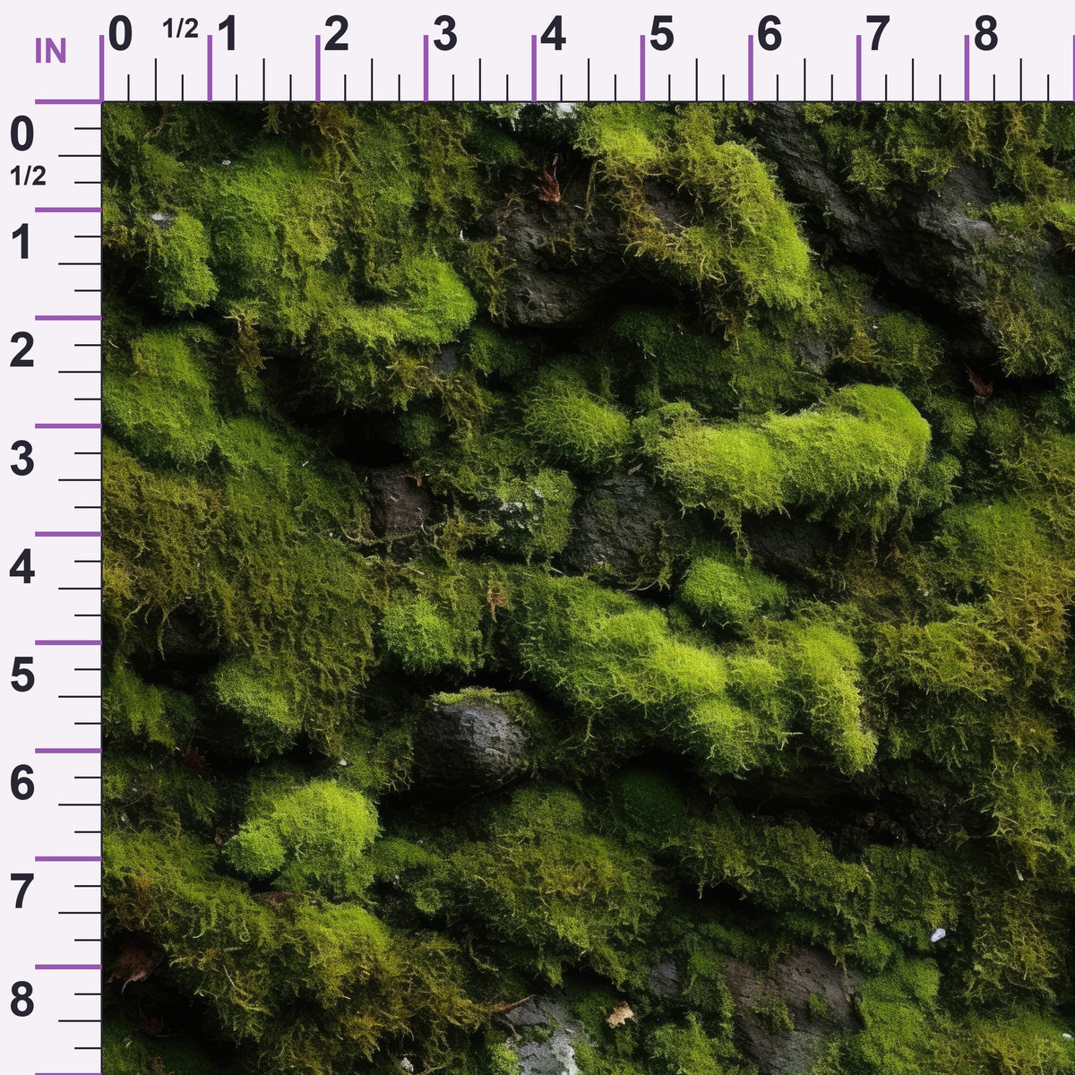 Moss Textures Pattern 4 Minky Fabric