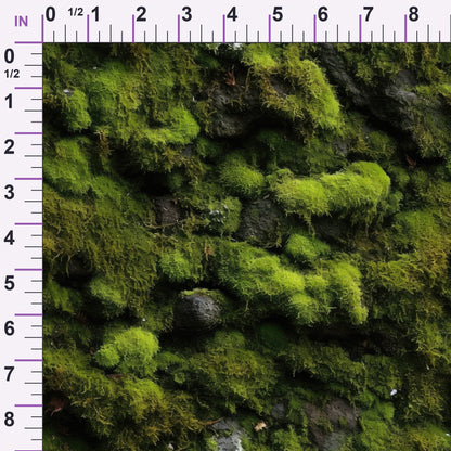 Moss Textures Pattern 4 Minky Fabric