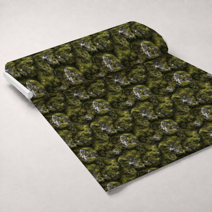 Moss Textures Pattern 5 Minky Fabric