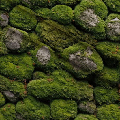 Moss Textures Pattern 7 Minky Fabric