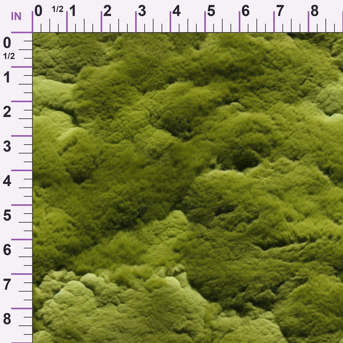 Moss Textures Pattern 9 Minky Fabric