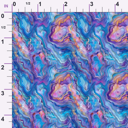 Mother of Pearl Pattern 5 Minky Fabric