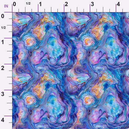 Mother of Pearl Pattern 7 Minky Fabric