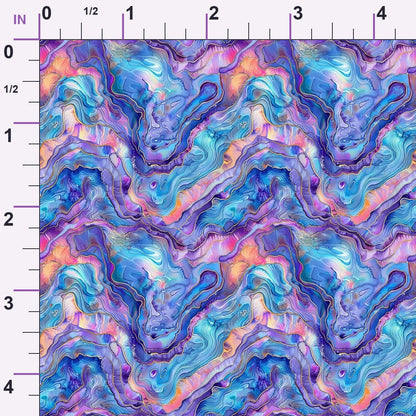Mother of Pearl Pattern 8 Minky Fabric