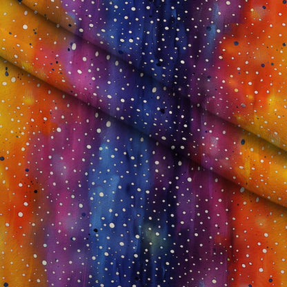 Nebula Confetti Pattern 10 Minky Fabric