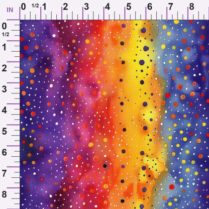 Nebula Confetti Pattern 11 Minky Fabric