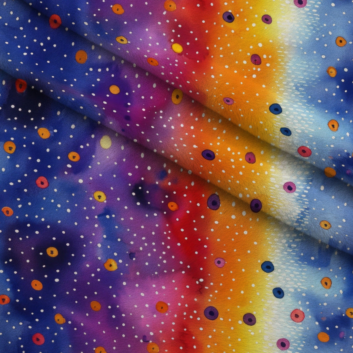 Nebula Confetti Pattern 12 Minky Fabric