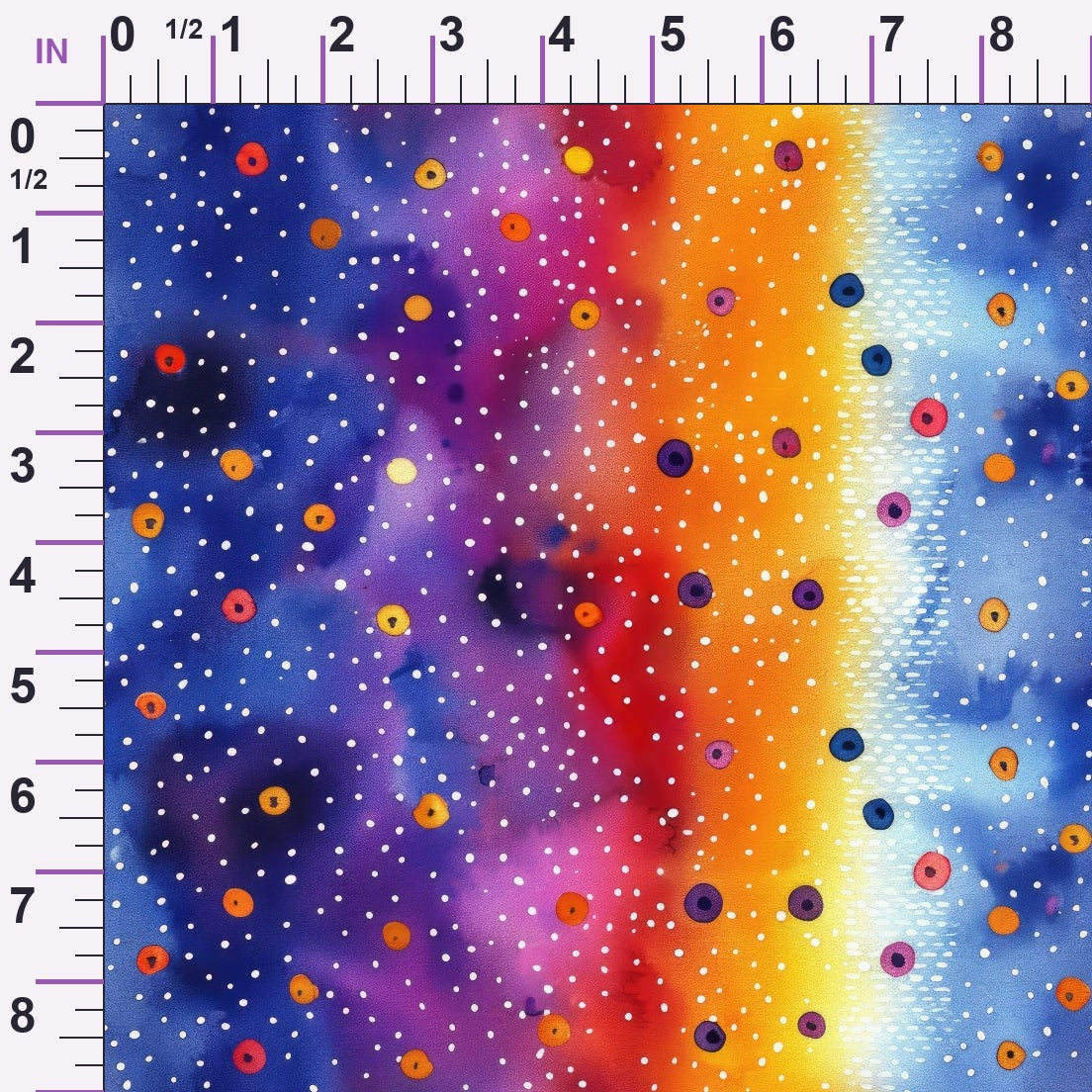 Nebula Confetti Pattern 12 Minky Fabric