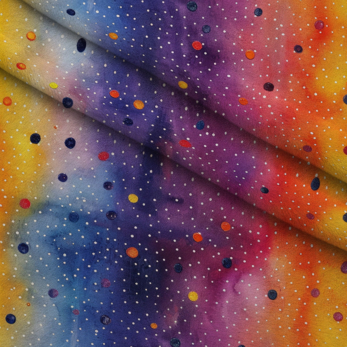 Nebula Confetti Pattern 2 Minky Fabric