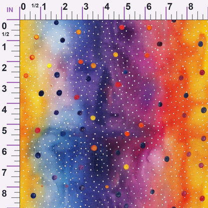 Nebula Confetti Pattern 2 Minky Fabric