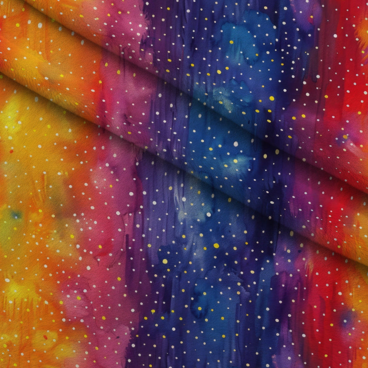 Nebula Confetti Pattern 4 Minky Fabric