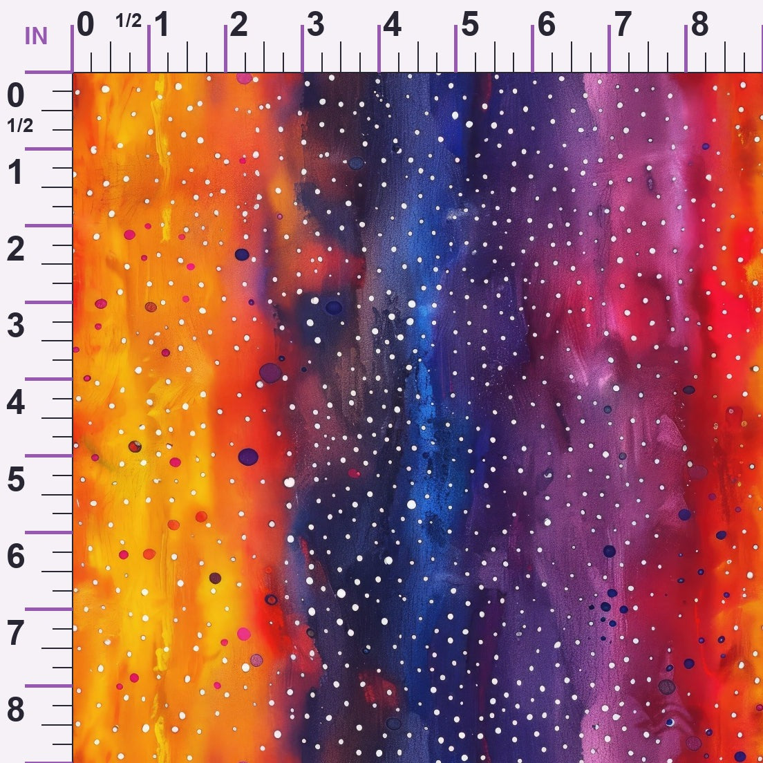 Nebula Confetti Pattern 8 Minky Fabric