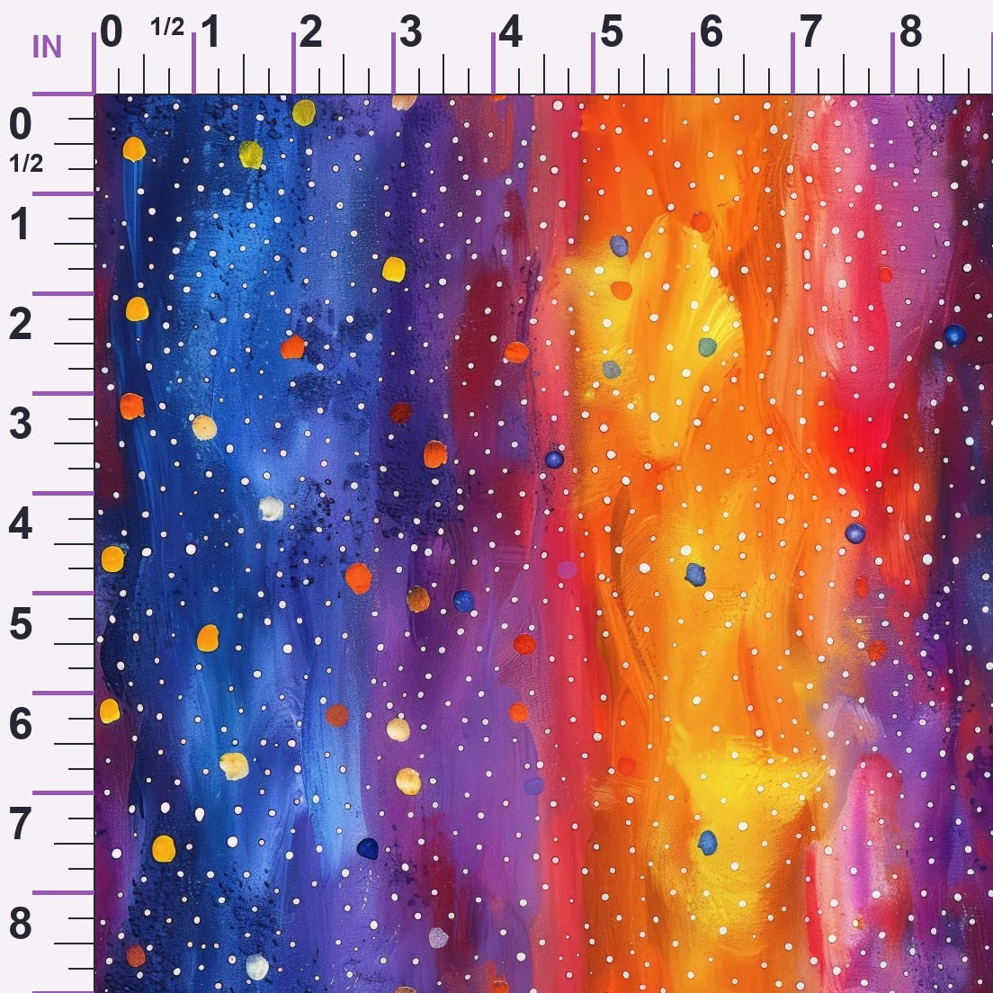 Nebula Confetti Pattern 9 Minky Fabric
