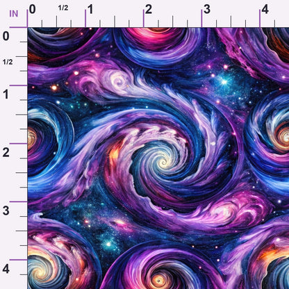 Nebula Dreams Pattern 1 Minky Fabric