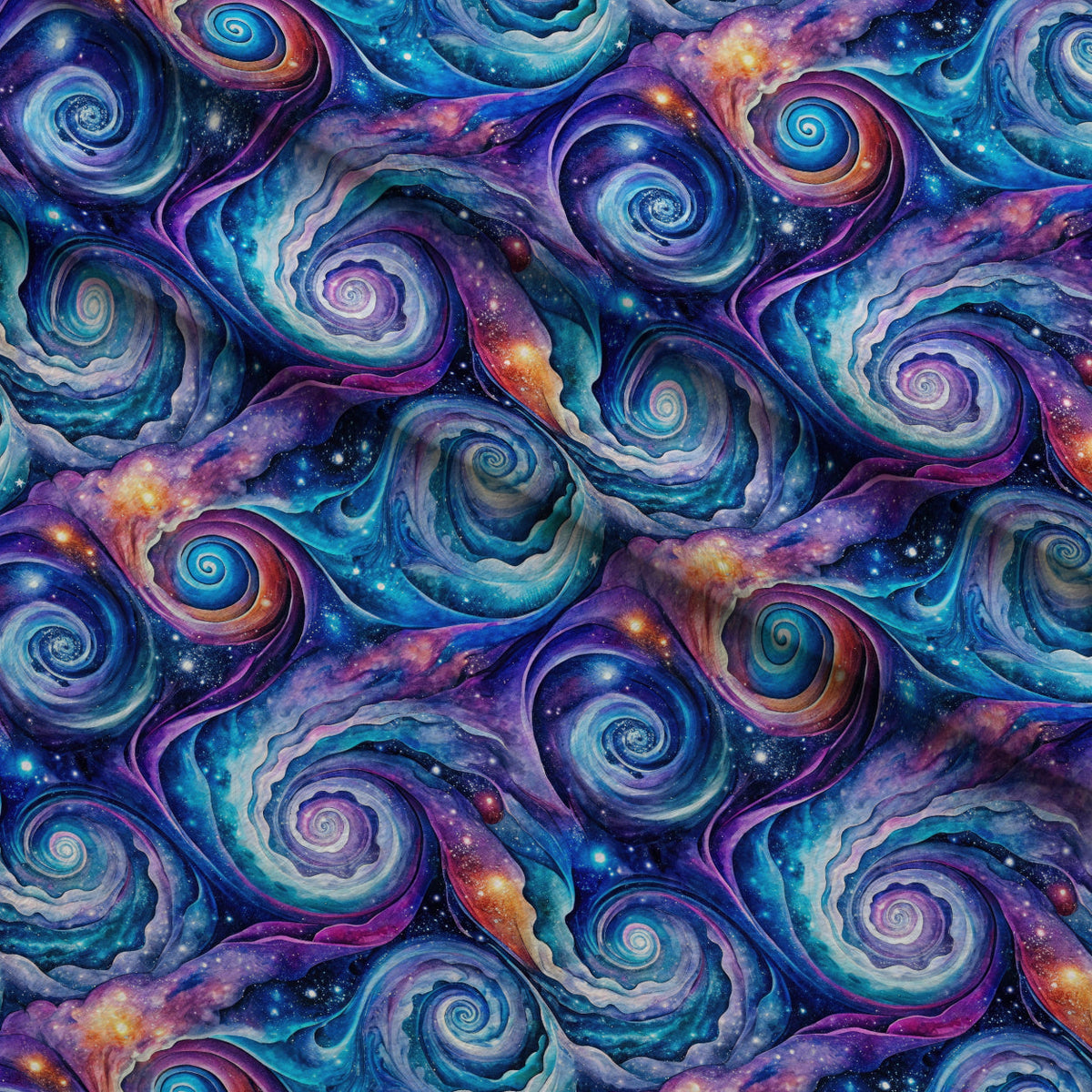 Nebula Dreams Pattern 2 Minky Fabric