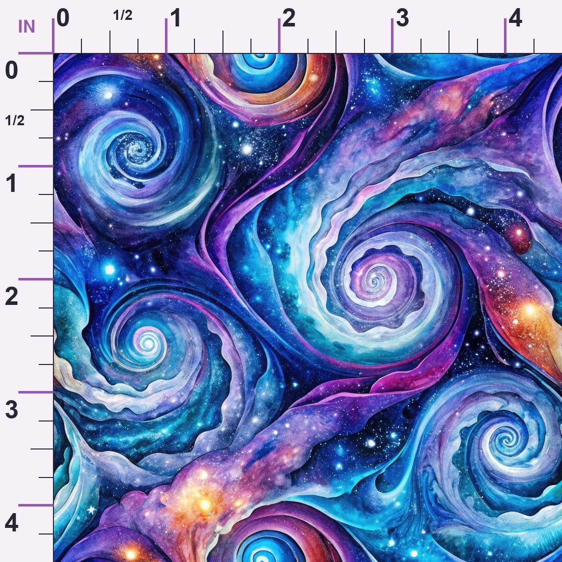Nebula Dreams Pattern 2 Minky Fabric