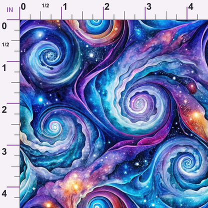 Nebula Dreams Pattern 2 Minky Fabric